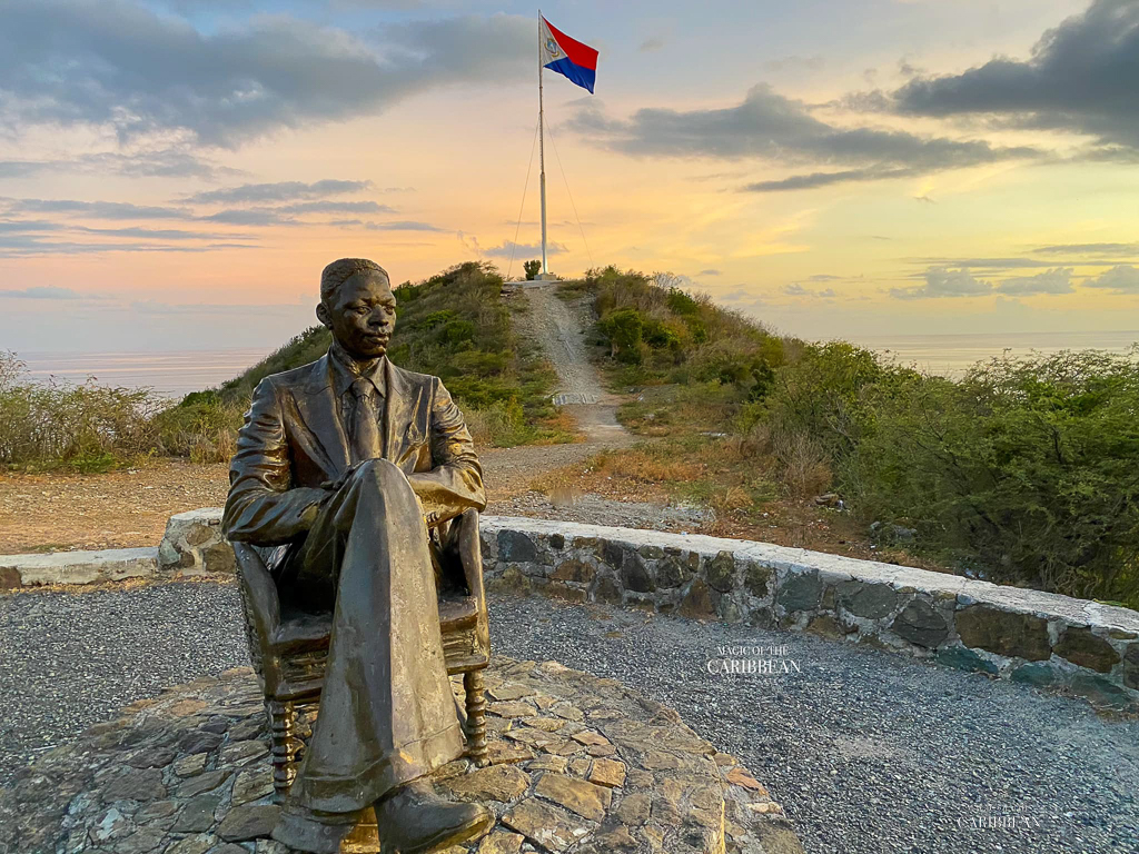 Tata the Bus Driver Monument, St Maarten