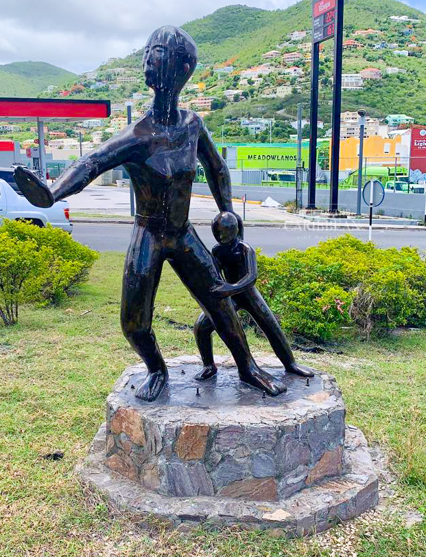 Domestic Violence Statue Sint Maarten