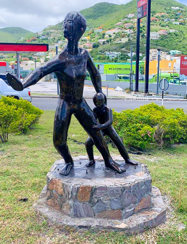 Tata the Bus Driver Monument, St Maarten