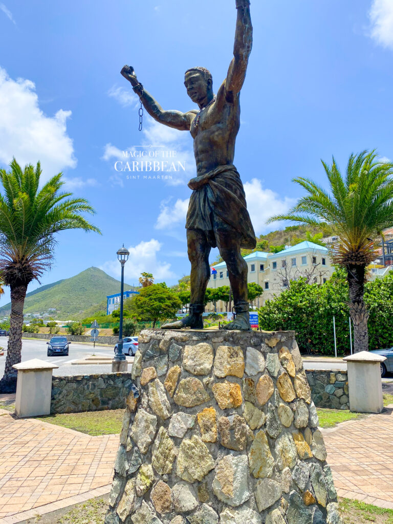 Tata the Bus Driver Monument, St Maarten