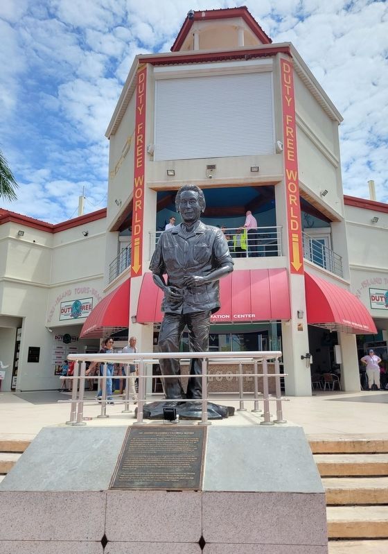 Tata the Bus Driver Monument, St Maarten