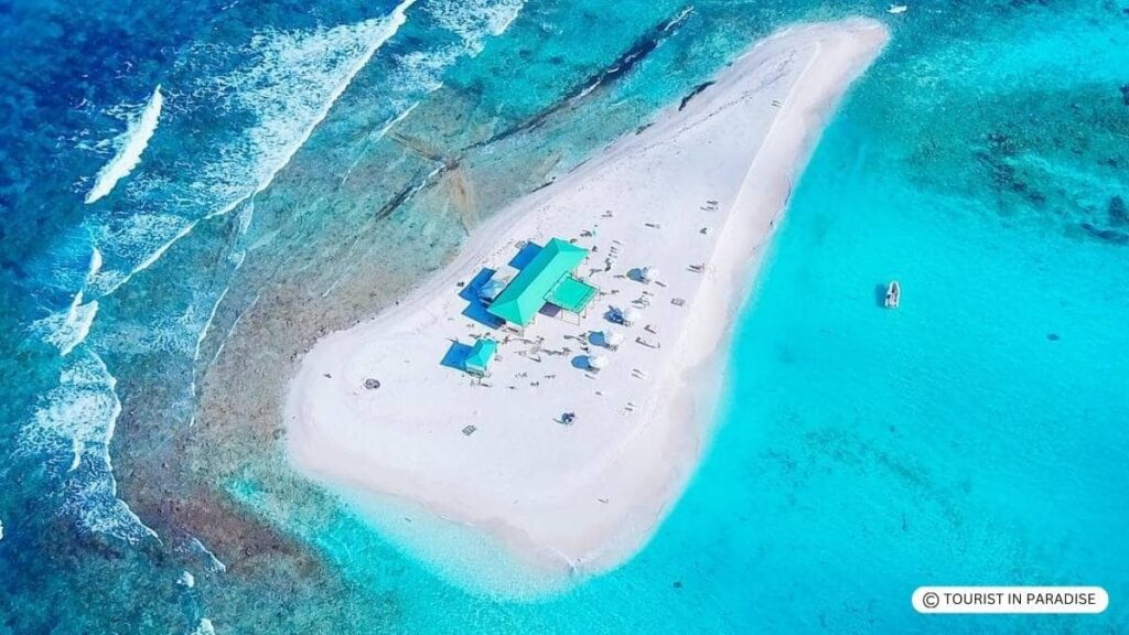 Sandy Island in Anguilla, with thanx to Tourist in Paradise - Copyright of the Picture
