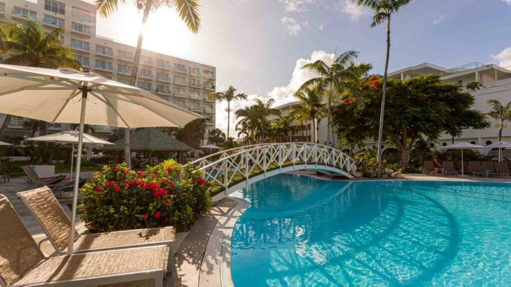 Sonesta Resort and Pool deck celebrations