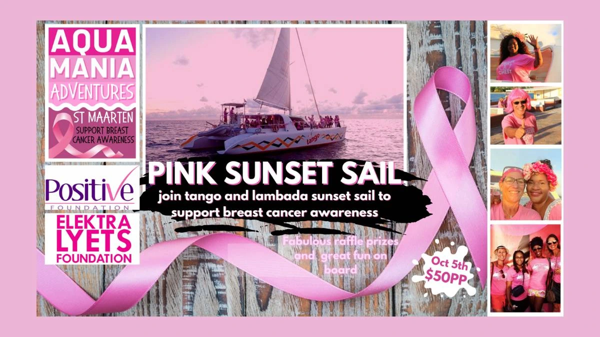 The Pink Sunset Sail