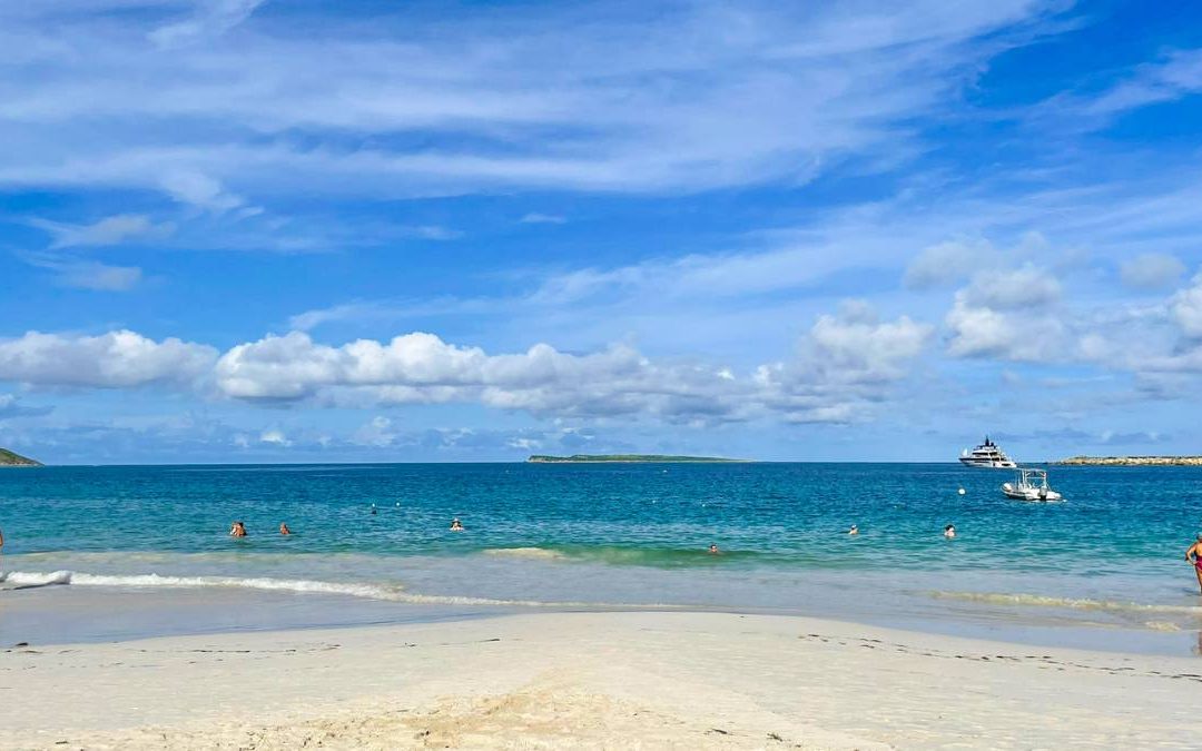 Paradise beach day at Orient Beach